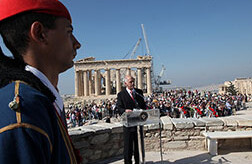 CREDIT: <a href="http://www.flickr.com/photos/primeministergr/4135776484/">Prime Minister of Greece</a> (<a href="http://creativecommons.org/licenses/by-sa/2.0/deed.en">CC</a>).