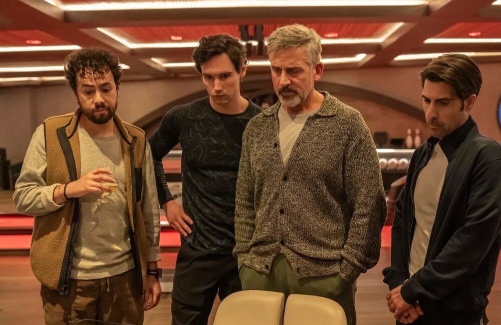 Scene from Mountainhead. CREDIT: HBO