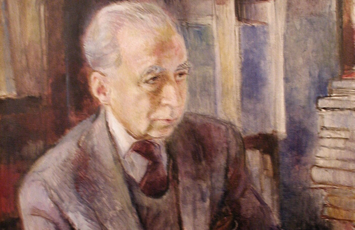 Portrait of Hans J. Morgenthau by O. Donnandi.