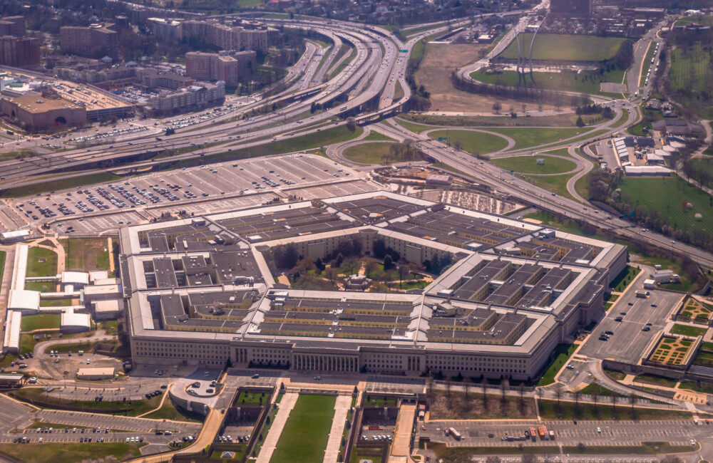 Pentagon from above
