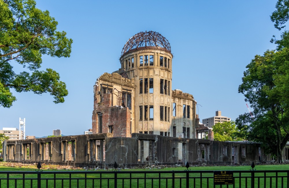 Cúpula de la Bomba Atómica en el Monumento a la Paz de Hiroshima. CRÉDITO: Shutterstock.com/