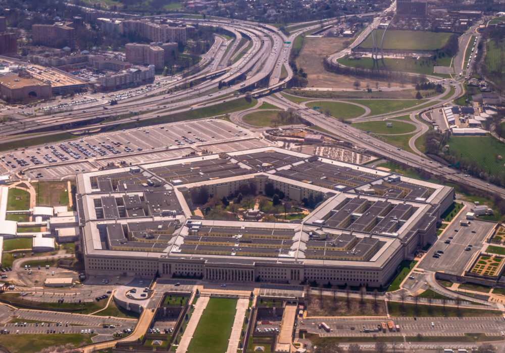 Pentagon from above