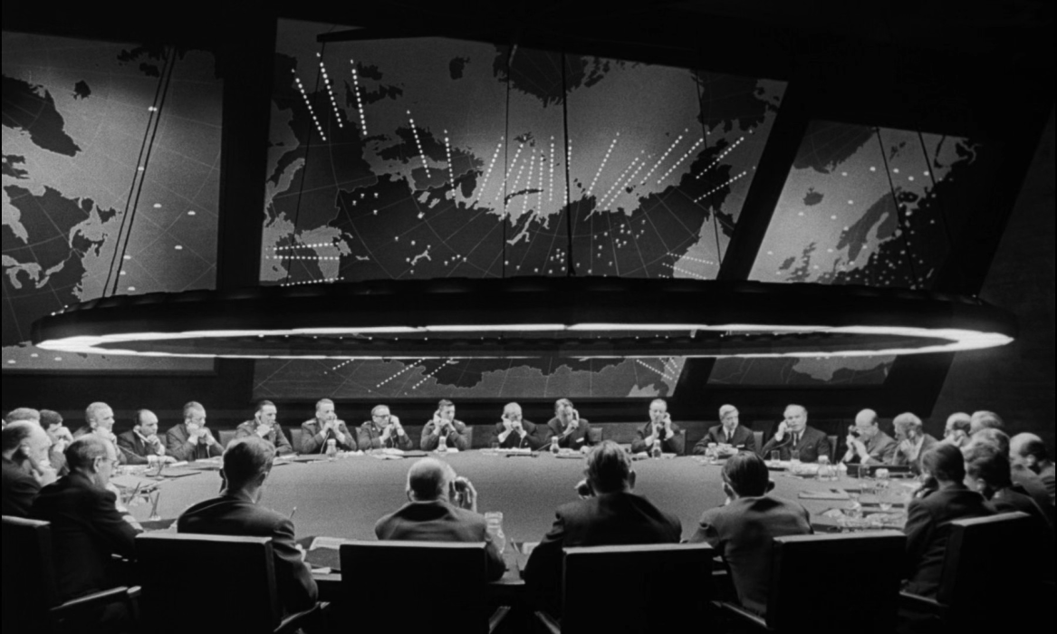 Dr. Strangelove War Room. CREDIT: Columbia Pictures/Public Domain.