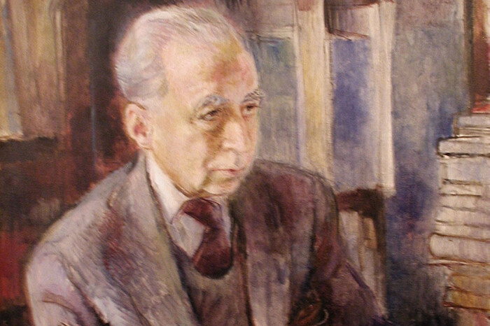 Portrait de Hans J. Morgenthau par O. Donnandi.