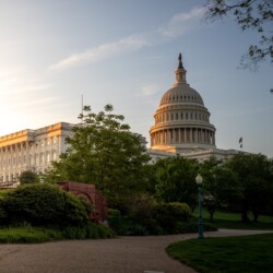 United States Capitol at sunrise. CREDIT: Andy Feliciotti/Unsplash.