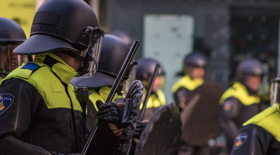 Riot police