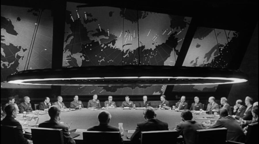 Dr. Strangelove War Room. CREDIT: IMDB/Columbia Pictures