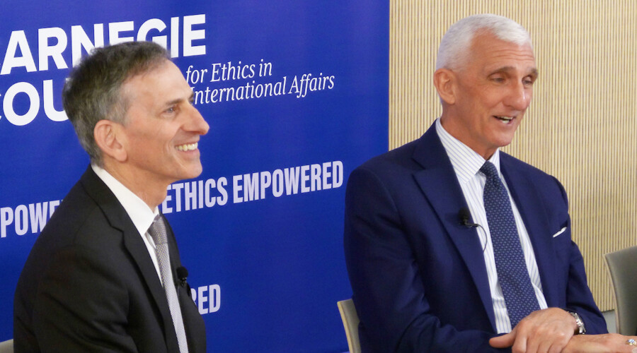 Joel Rosenthal & Mark Hertling.