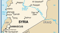 Map of Syria  (CIA Factbook)