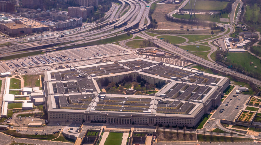 Pentagon from above