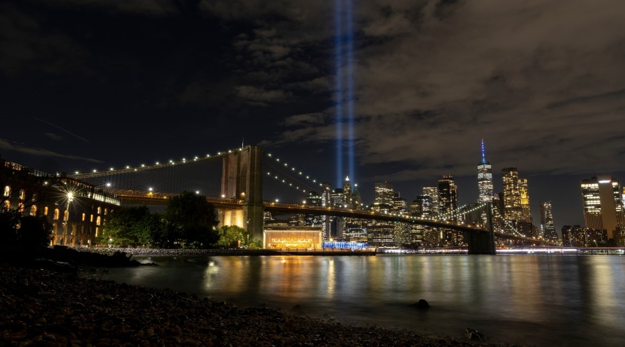 9/11 memorial. CREDIT: Shutterstock.com/silencex