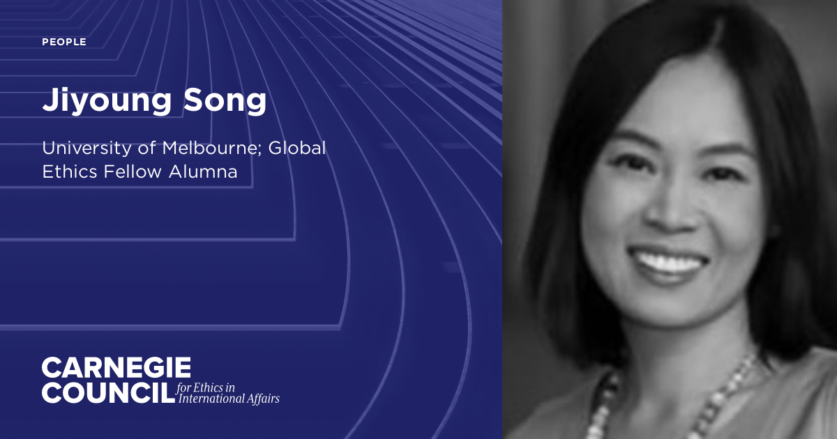 Jiyoung Song | Carnegie Council on Ethics in International Affairs